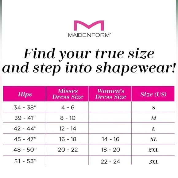 Maidenform NWT Self Expressions Women's Seamless High-Waist Thigh Slimmer Tan M - Picture 5 of 6